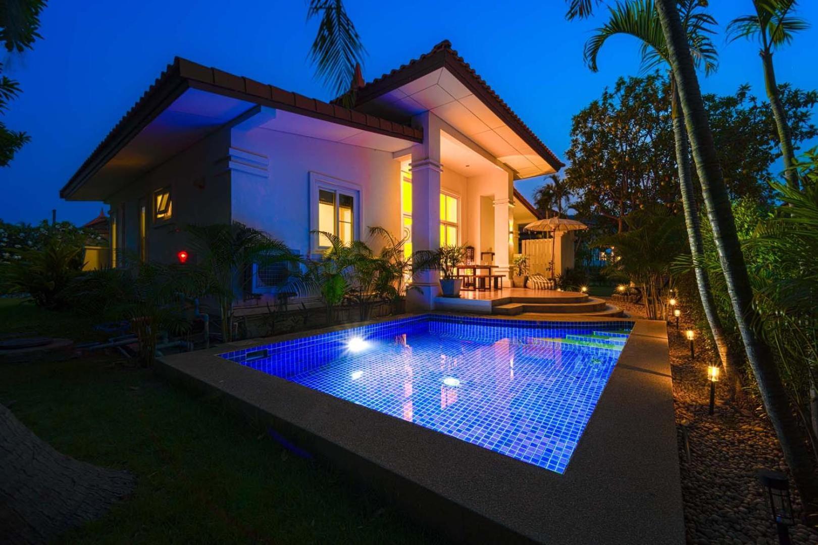 2 Bedroom Private Pool Bali Style Villa B98 후아 힌 외부 사진